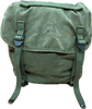 green canvas bag