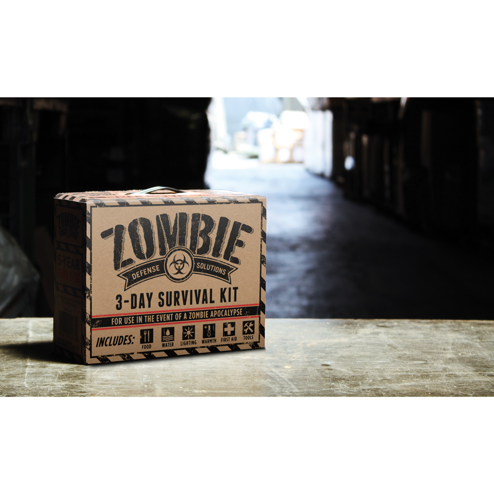 ZOMBIE DEFENSE SOLUTIONS - 3 DAY SURVIVAL KIT