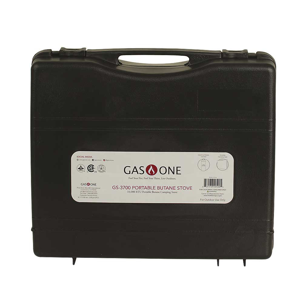 Gas One Example GAS ONE PREMIUM PORTABLE BUTANE STOVE 10,000 BTU's