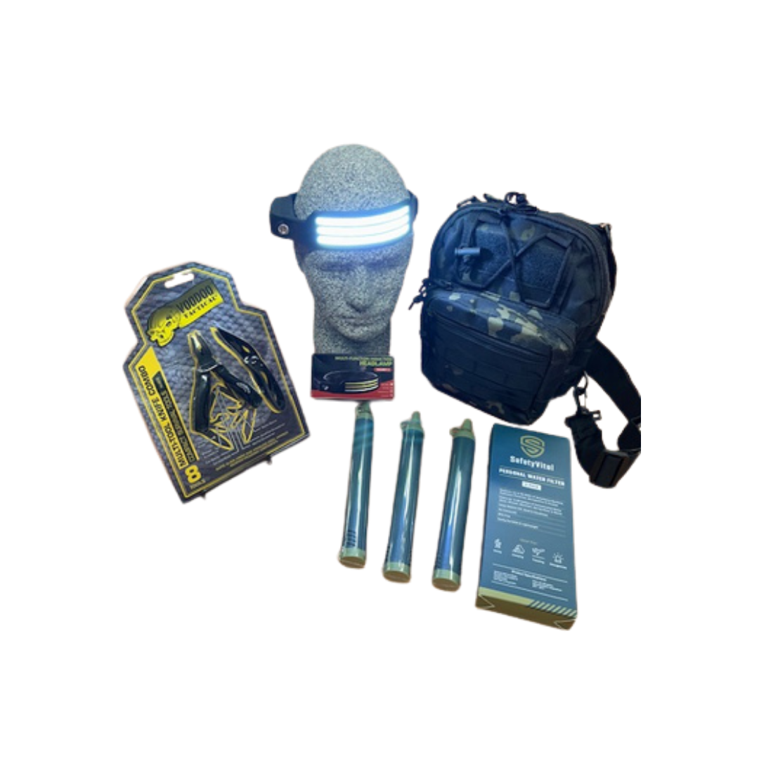 Outdoor Survival Bundle - Compact Emergency & Adventure Kit
