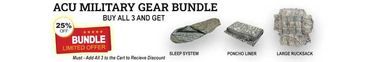 ACU Military Gear Bundle