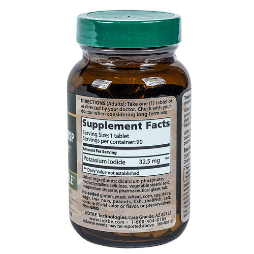 POTASSIUM IODIDE KI 90 CAPSULES 32.5MG PER CAPSULE POTASSIUM IODIDE KI 90 CAPSULES 32.5MG PER CAPSULE