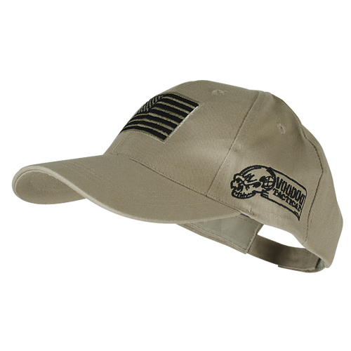 VOODOO TACTICAL CAP WITH REMOVABLE FLAG PATCH