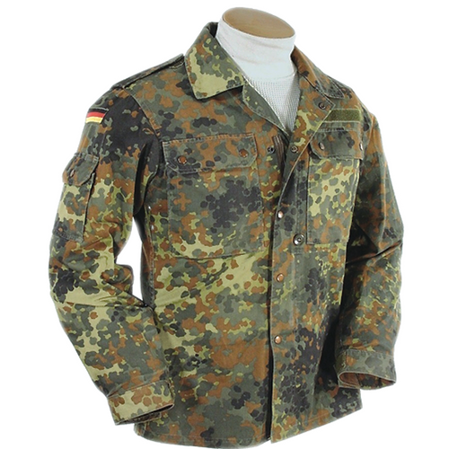 German Army Flectar Camo Fatigue Shirt