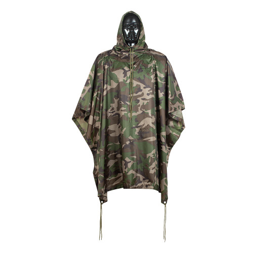 woodland m81 heavy duty rain poncho