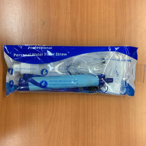 PORTABLE WATER PURIFICATION STRAW PORTABLE WATER PURIFICATION STRAW
