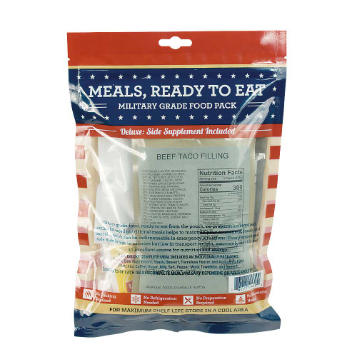 DELUXE COMPLETE MRE 12 COMPLETE MEALS