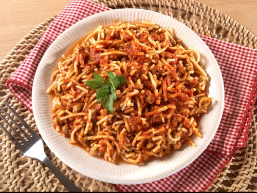MOUNTAIN HOUSE SPAGHETTI WITH MEAT & SAUCE