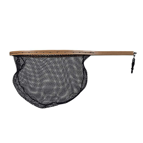 FISH NET WITH WOOD HANDLE (20" LONG)