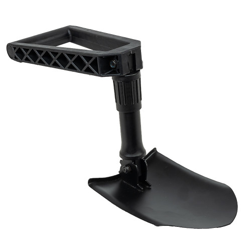 G.I. STYLE SHOVEL WITH MIL-SPEC MOLDED POLYCARBONATE HANDLE