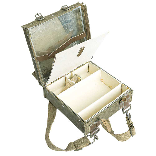 WWII ITALIAN MILITARY CANVAS DYNAMITE CARRIER WWII ITALIAN MILITARY CANVAS DYNAMITE CARRIER