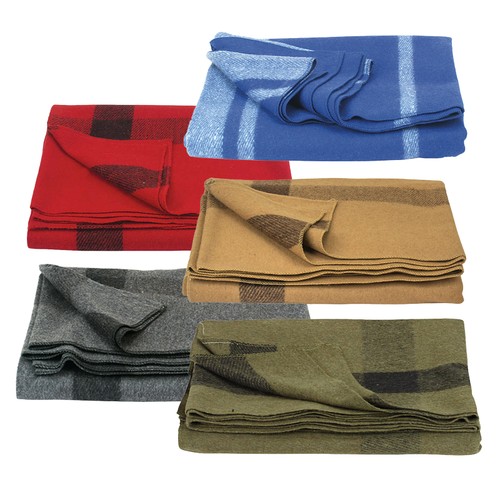 ACCENTED WOOL BLANKET