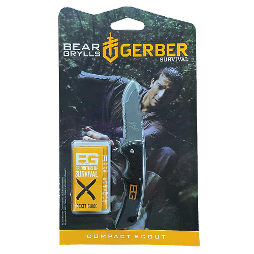 GERBER BEAR GRYLLS COMPACT SCOUT KNIFE GERBER BEAR GRYLLS COMPACT SCOUT KNIFE