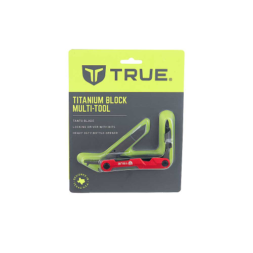 TRUE TITANIUM BLOCK MULTI-TOOL