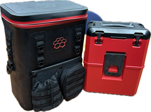 VaultPack™ 3-in-1 Backpack Cooler System – Waterproof Cooler, Hard Vault & Gear Organizer