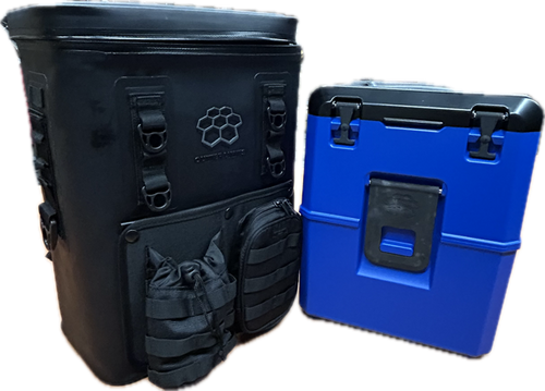 VaultPack™ 3-in-1 Backpack Cooler System – Waterproof Cooler, Hard Vault & Gear Organizer