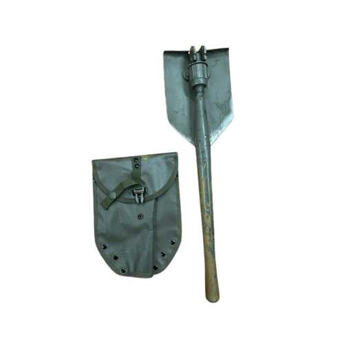 Austrian Military Folding Shovel with Cover