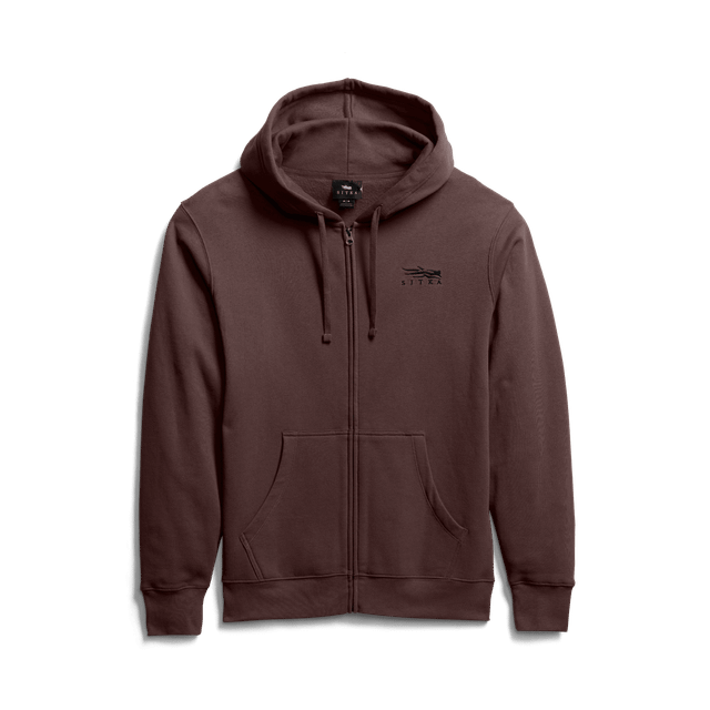 Icon Classic Full Zip Hoodie | Cherry Wood | SITKA Gear