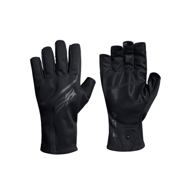 Jetstream WINDSTOPPER Half-Finger Glove | Sitka Black | SITKA Gear