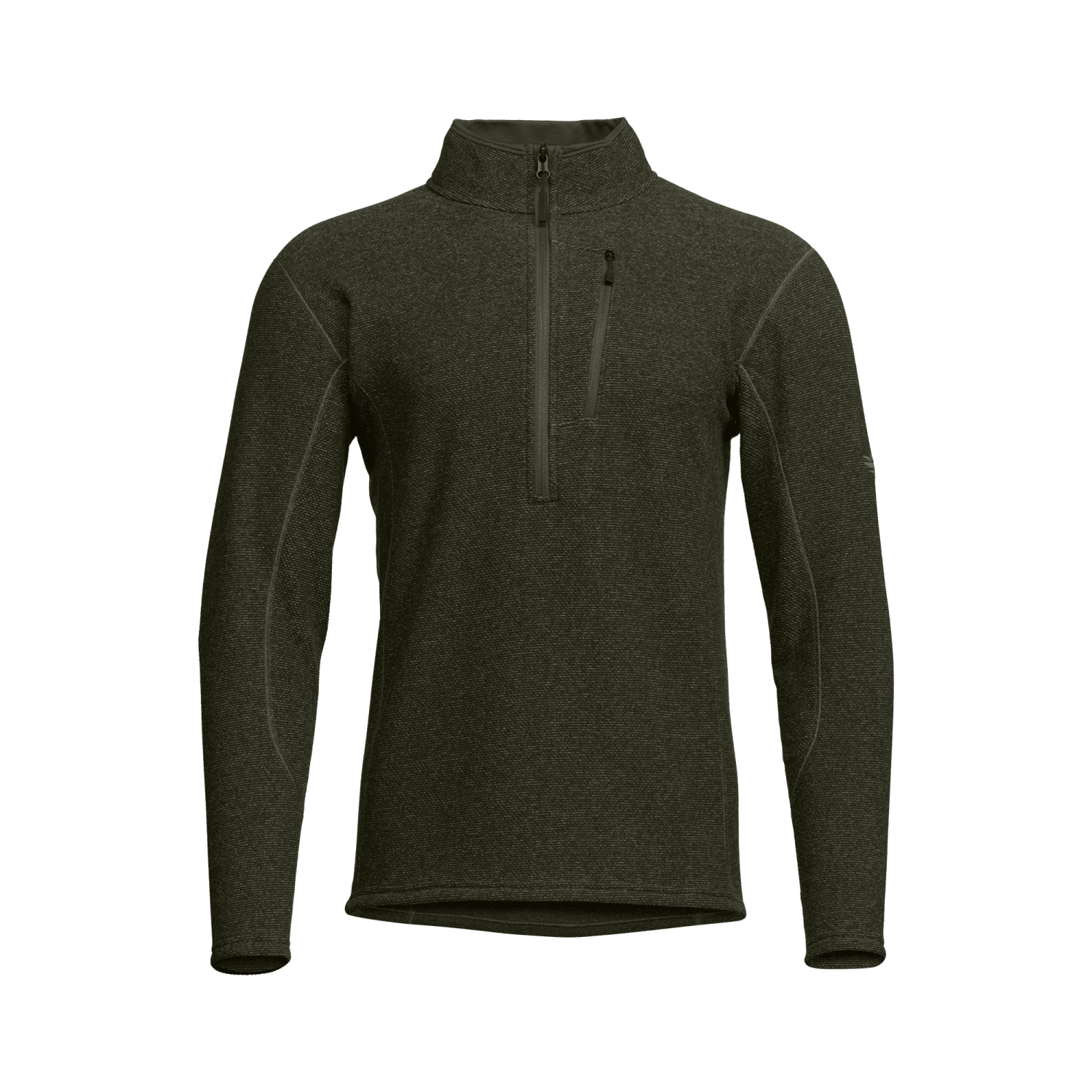 Snowcrest Half-Zip Fleece Pullover | Cherry Wood Heather | SITKA Gear