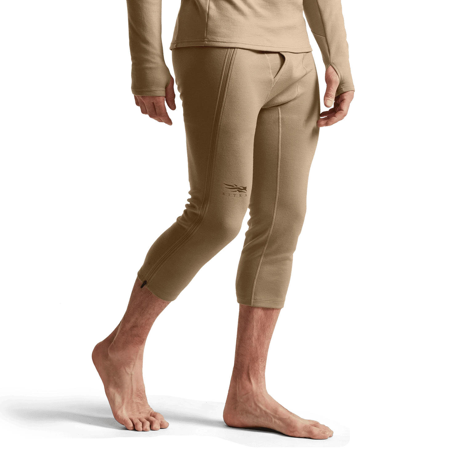 Мужские брюки SITKA Core Merino 330 Zip-Off Bottom, цвет: Colt — фото 3