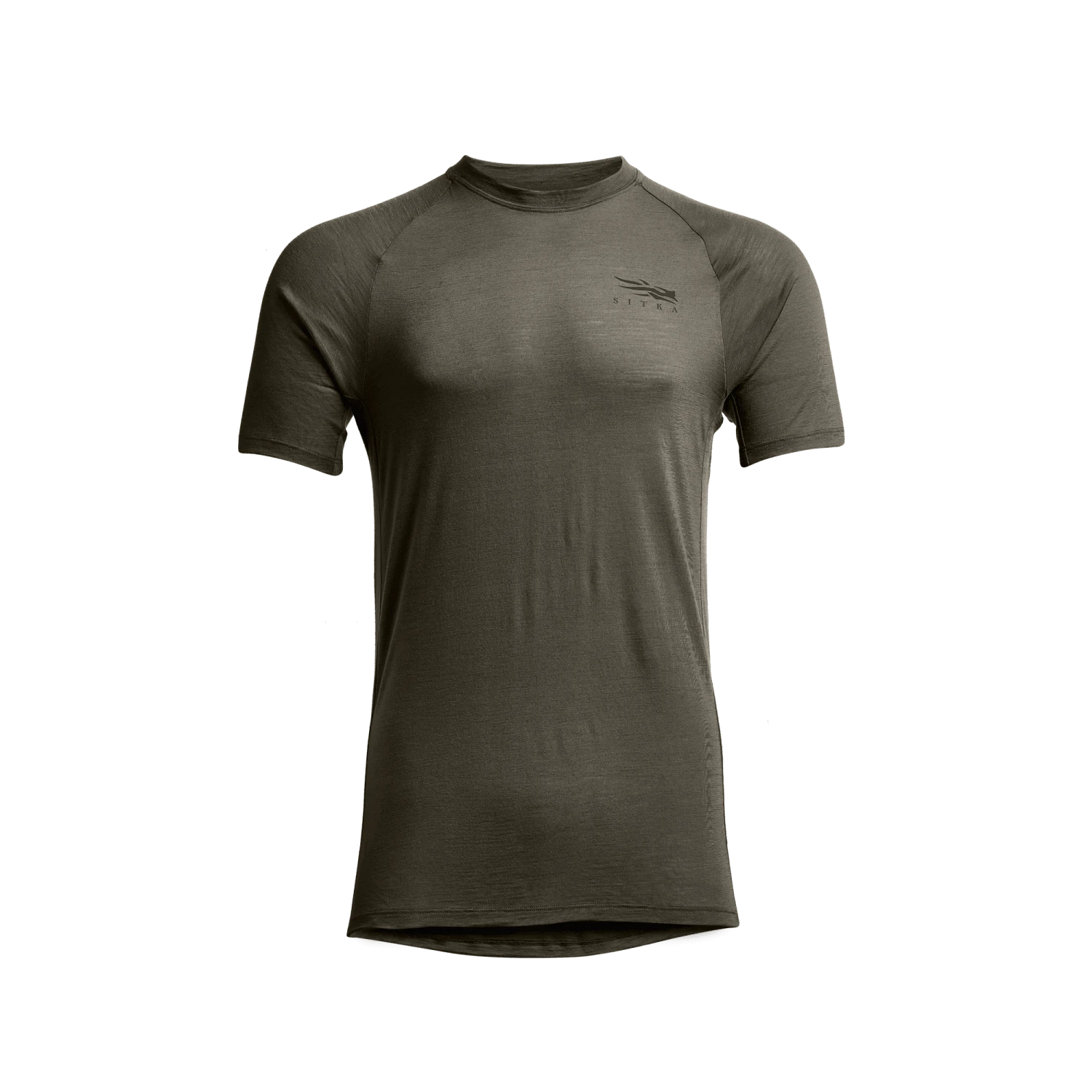 Мужской топ SITKA Core Merino 120 SS Crew, цвет: Pyrite — фото 1