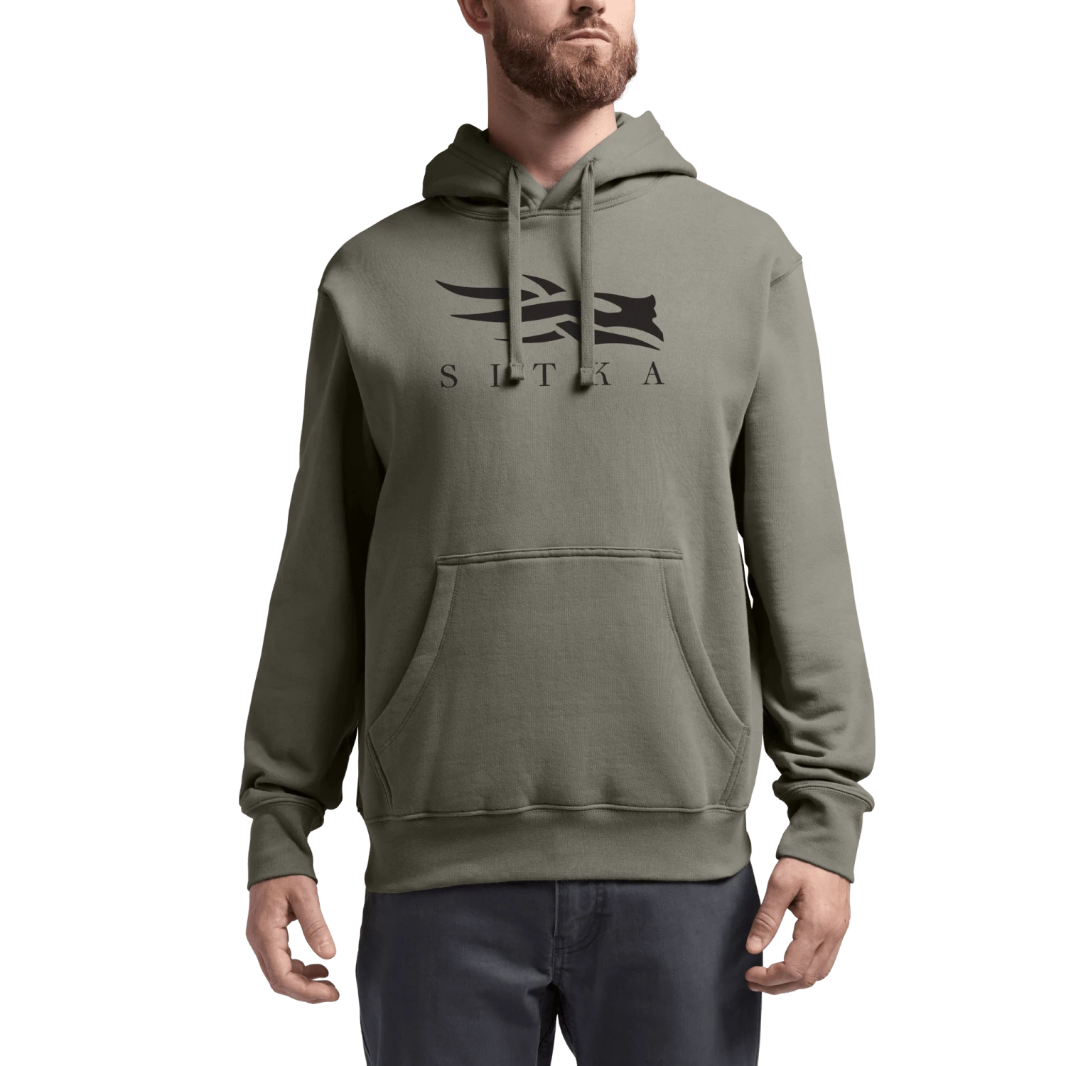 Худи SITKA Icon Pullover, цвет: Коричневый, вариант 1 — фото 3