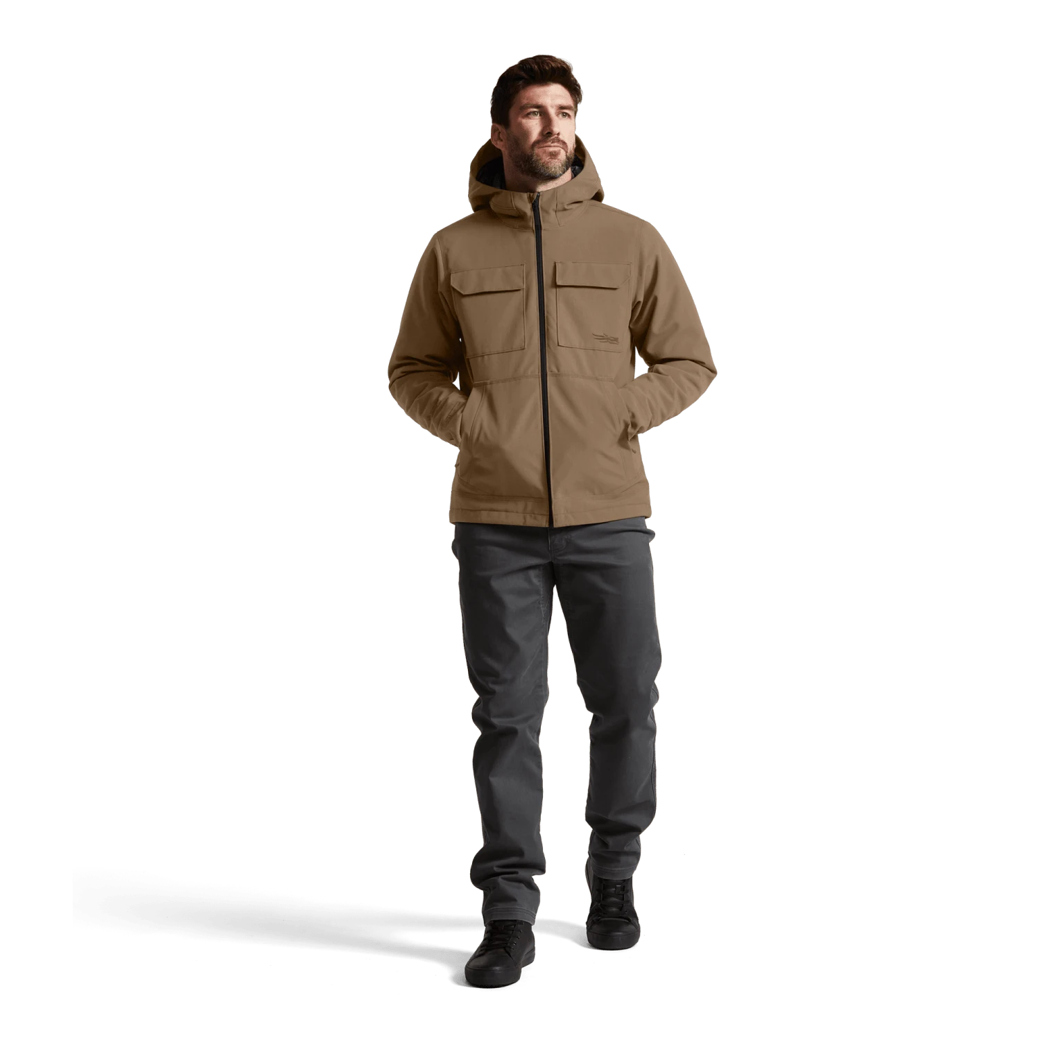 Мужская куртка SITKA Grindstone Work Jacket - 2024, цвет: Табачный — фото 4