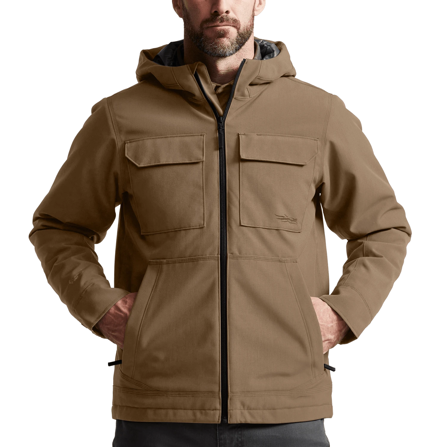 Мужская куртка SITKA Grindstone Work Jacket - 2024, цвет: Табачный — фото 11