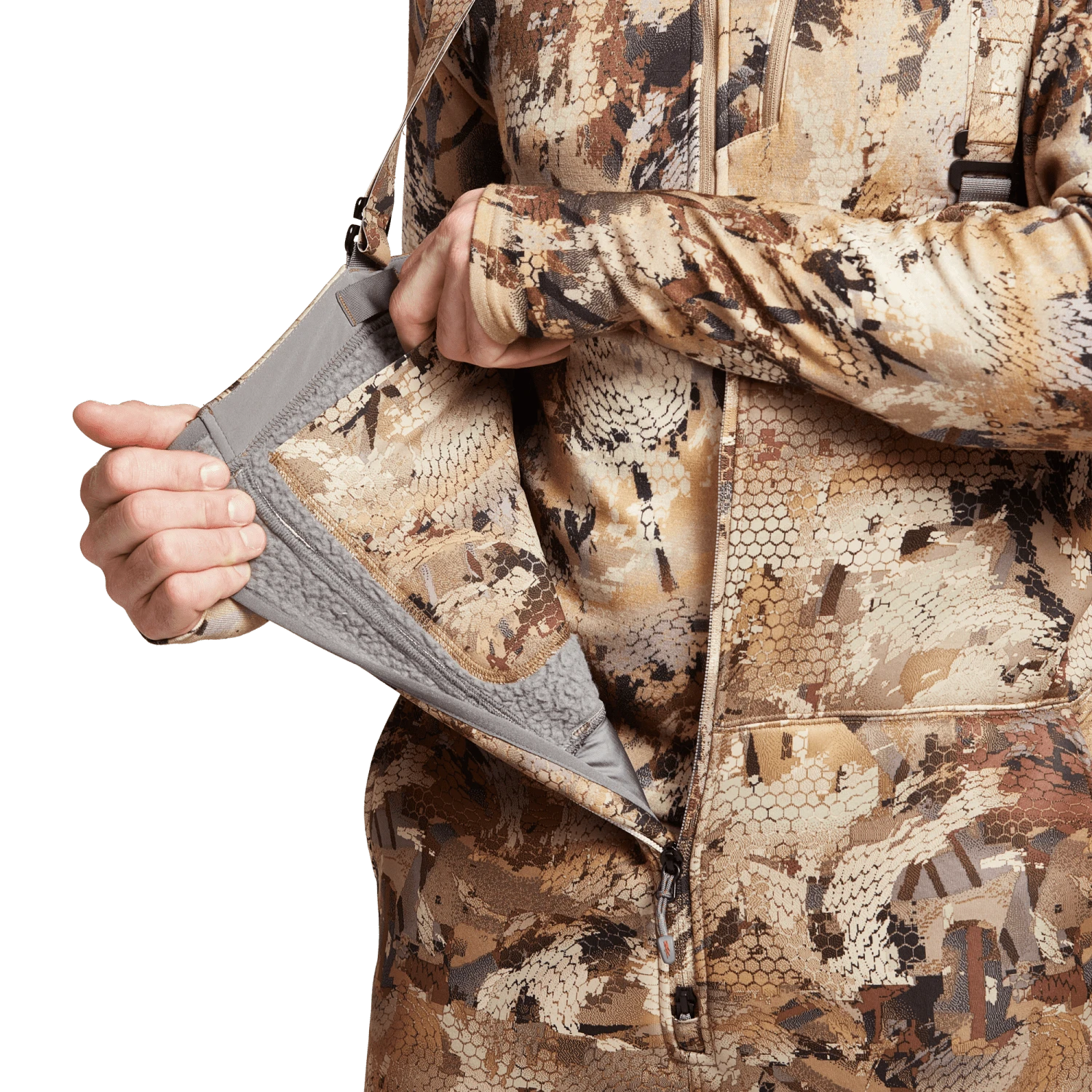 Мужские брюки SITKA Gradient Cold Weather Bib, цвет: Optifade Waterfowl Marsh — фото 6