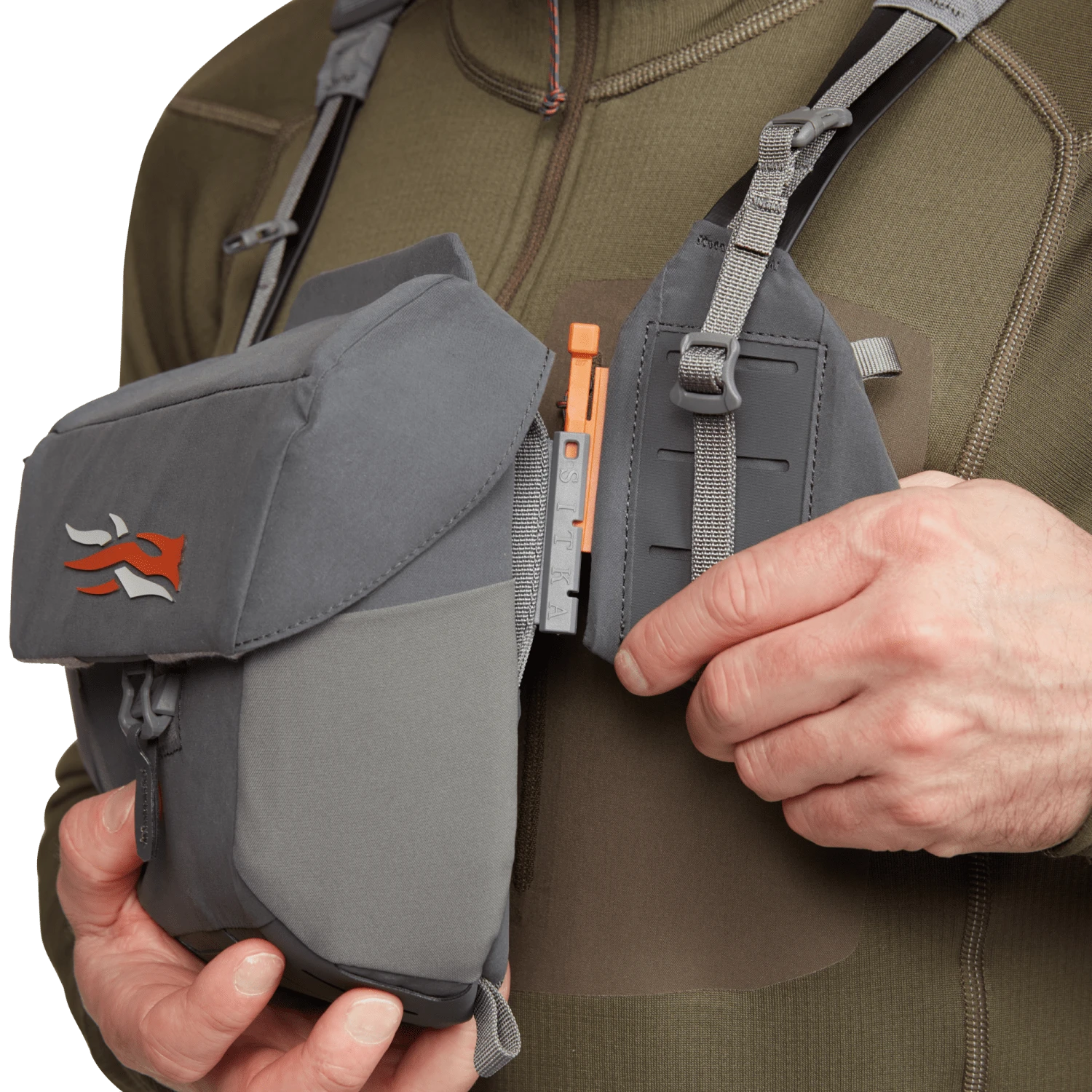 Сумка SITKA Flash Optics Harness, цвет: Lead — фото 7