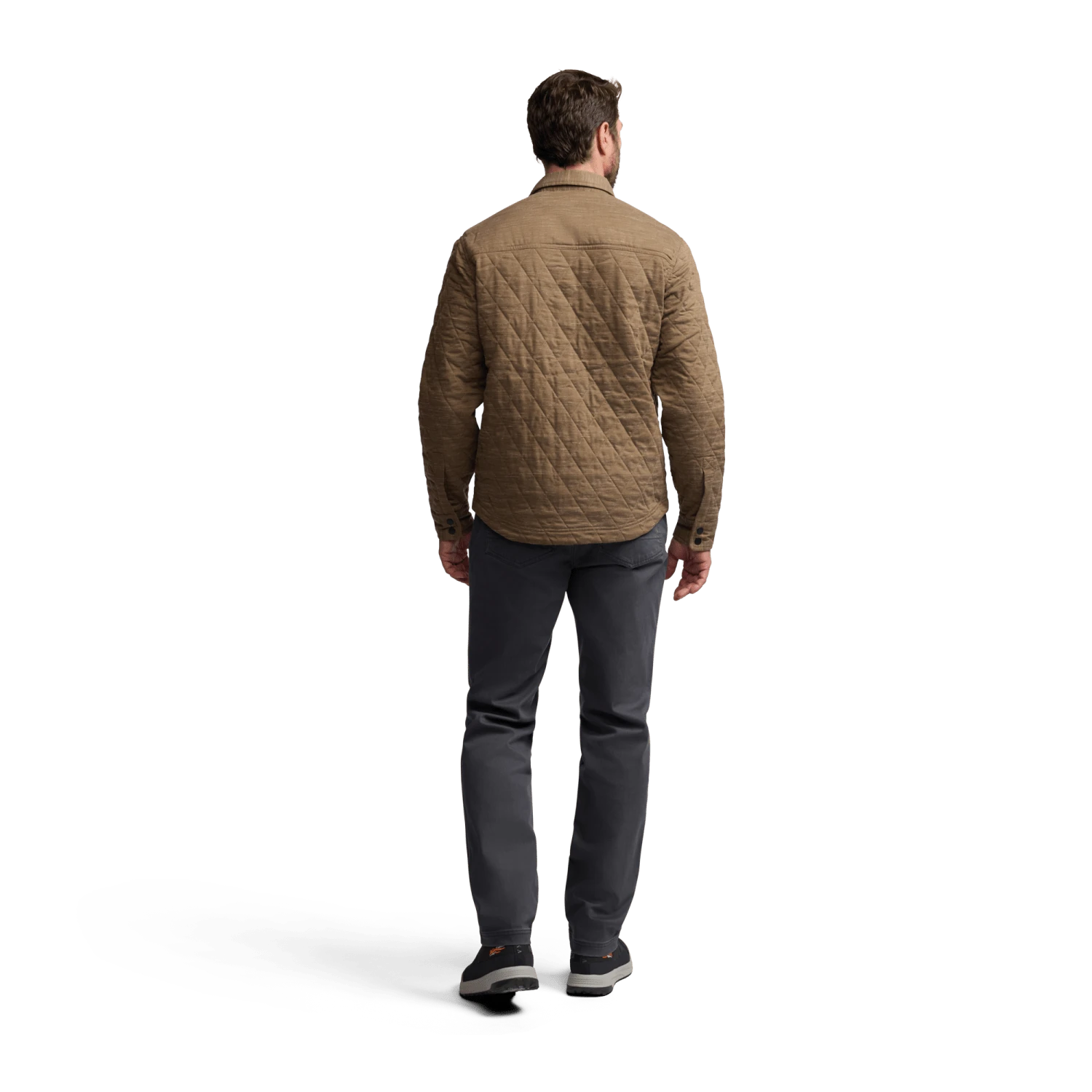 Мужская куртка SITKA Frontier Shirt Jacket, цвет: Меланжевый — фото 7
