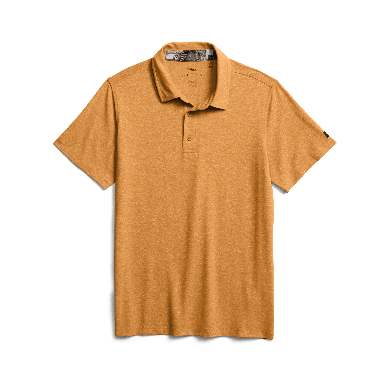 Мужское поло SITKA Essential SS Polo, цвет: Меланжевый — фото 1