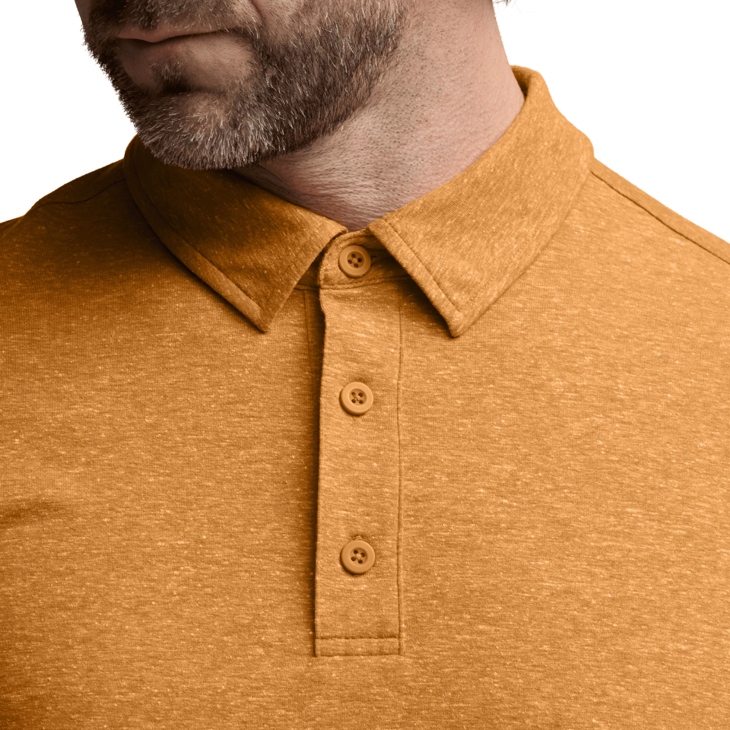 Мужское поло SITKA Essential SS Polo, цвет: Меланжевый — фото 9