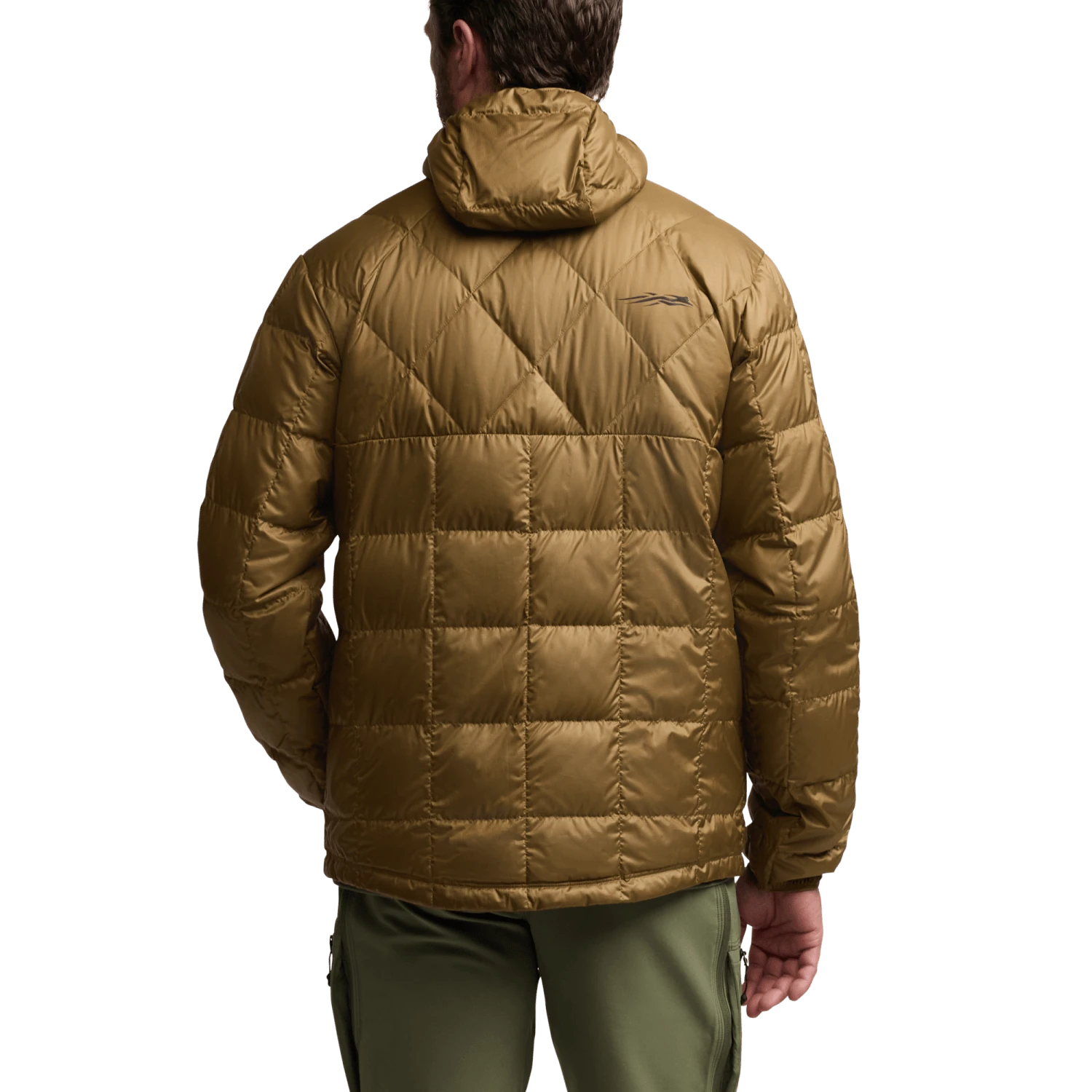 Мужская куртка SITKA MicroDown Hooded, цвет: Coyote — фото 6