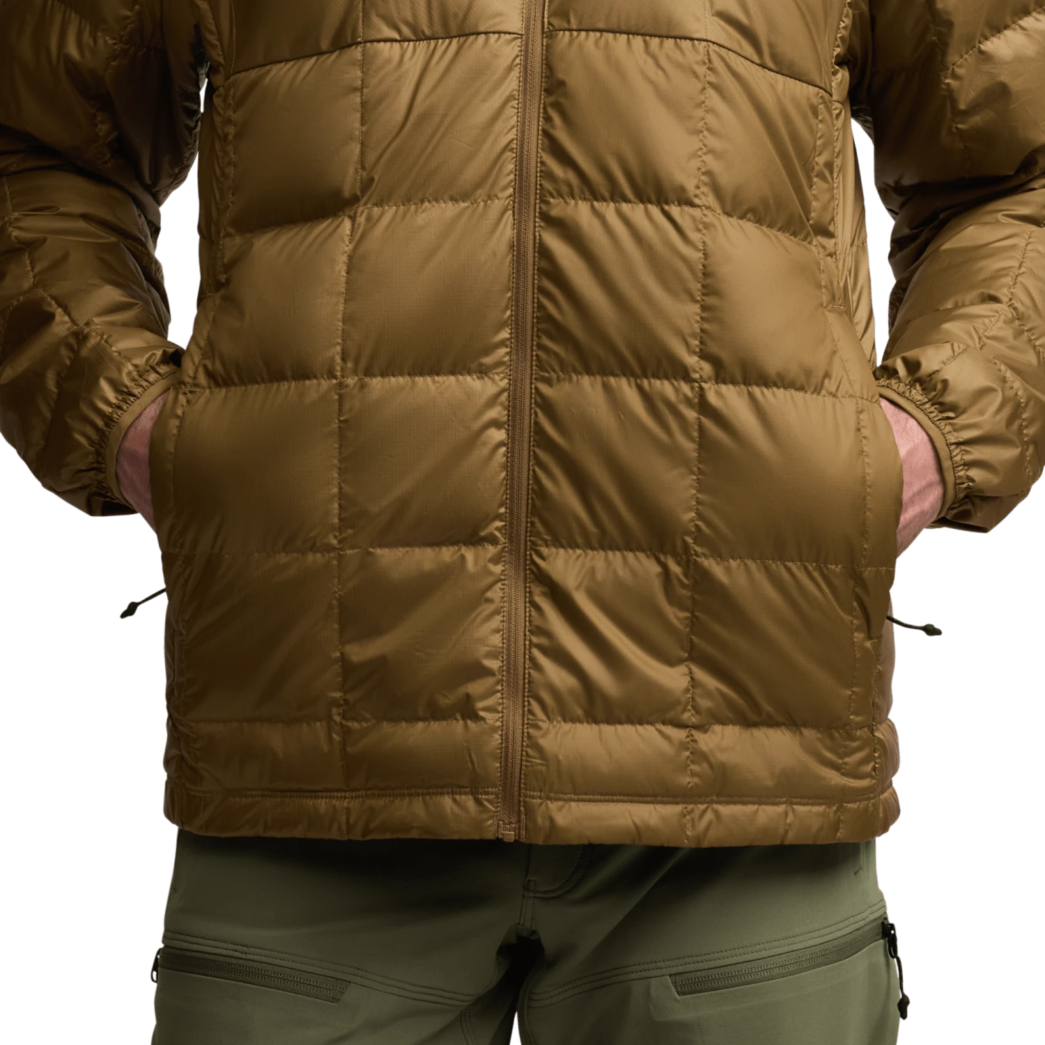 Мужская куртка SITKA MicroDown Hooded, цвет: Coyote — фото 7