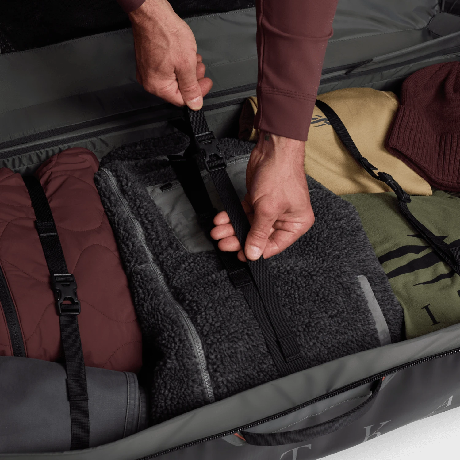Сумка SITKA Drifter Roller 140L, цвет: Чёрный — фото 5