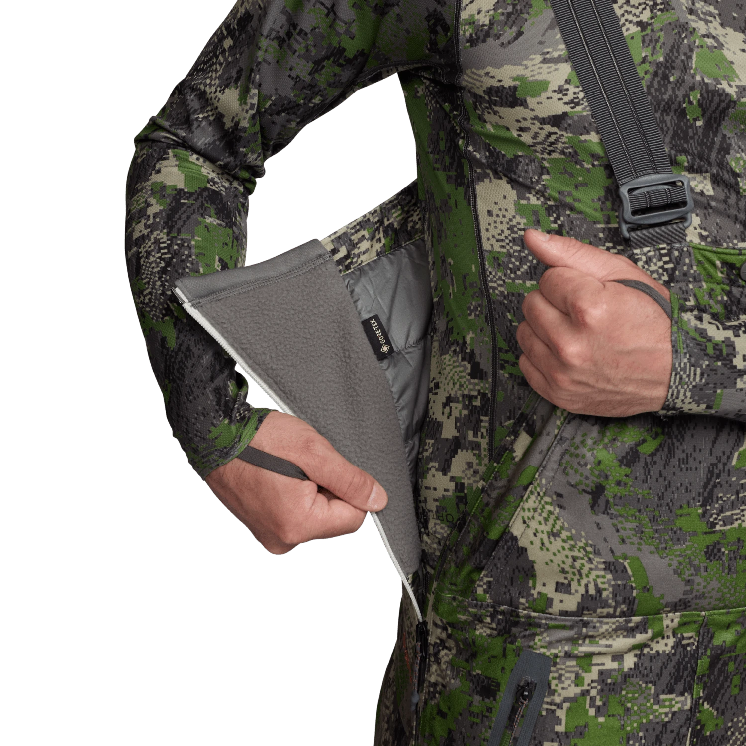 Мужские брюки SITKA Incinerator Aerolite Bib, цвет: Optifade Cover — фото 5