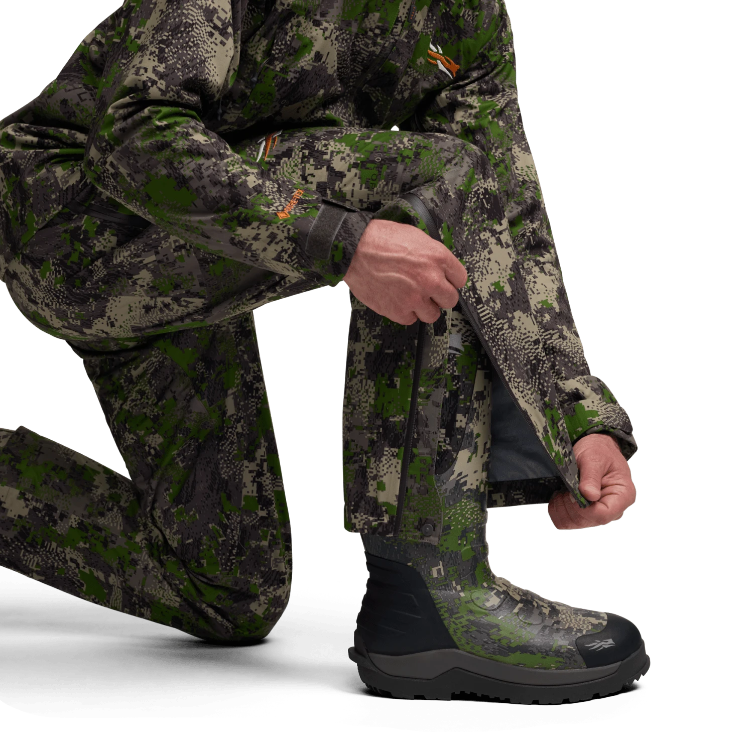 Мужские брюки SITKA Downpour Pant, цвет: Optifade Cover — фото 4