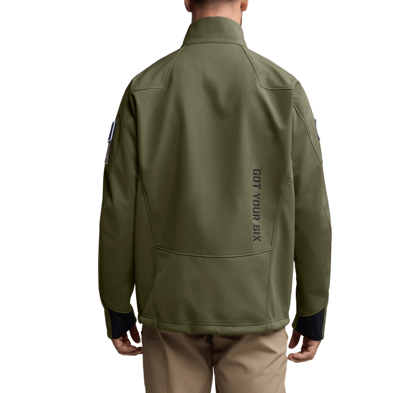 Мужская куртка SITKA Jetstream Jacket - FOH Edition, цвет: Оливковый — фото 5