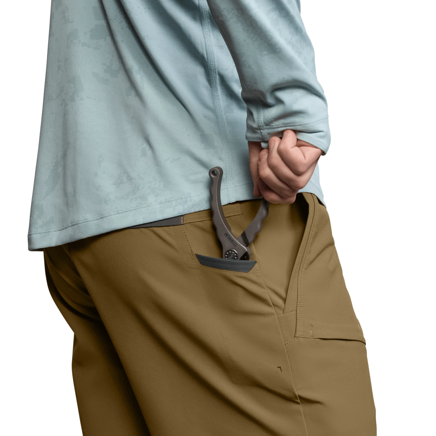 Мужские шорты SITKA Riptide Short 10", цвет: Глиняный — фото 7