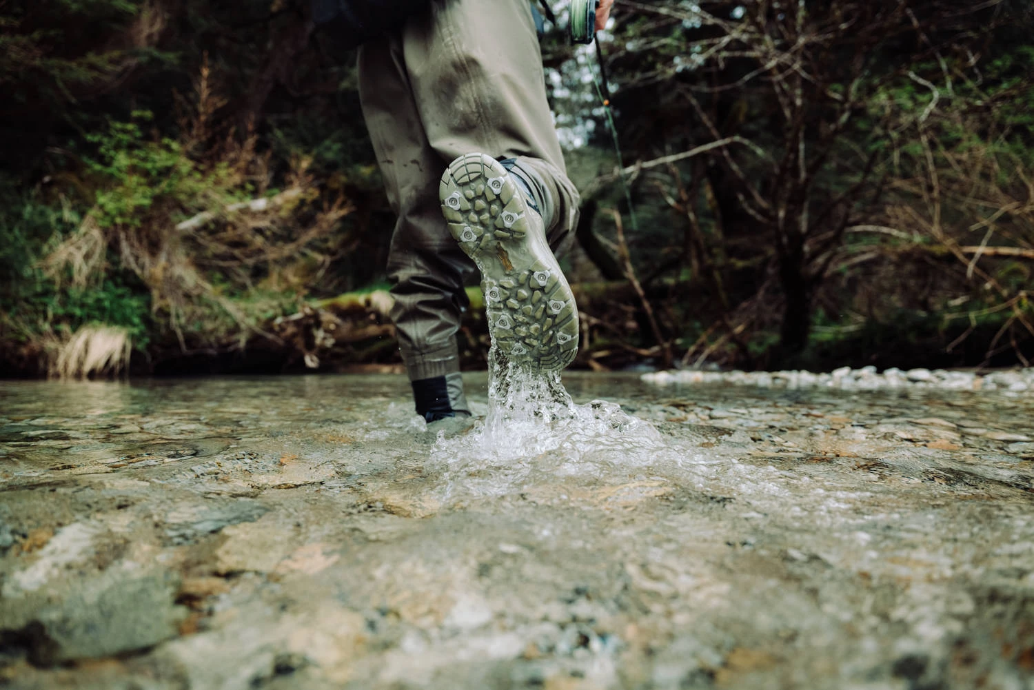 Ботинки SITKA CrossCurrent Wading Boot – Rubber, цвет: Железный серый — фото 8