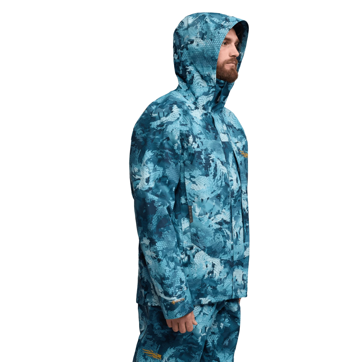 Мужская куртка SITKA CAT-5 Pro GTX, цвет: Aquafade — фото 3