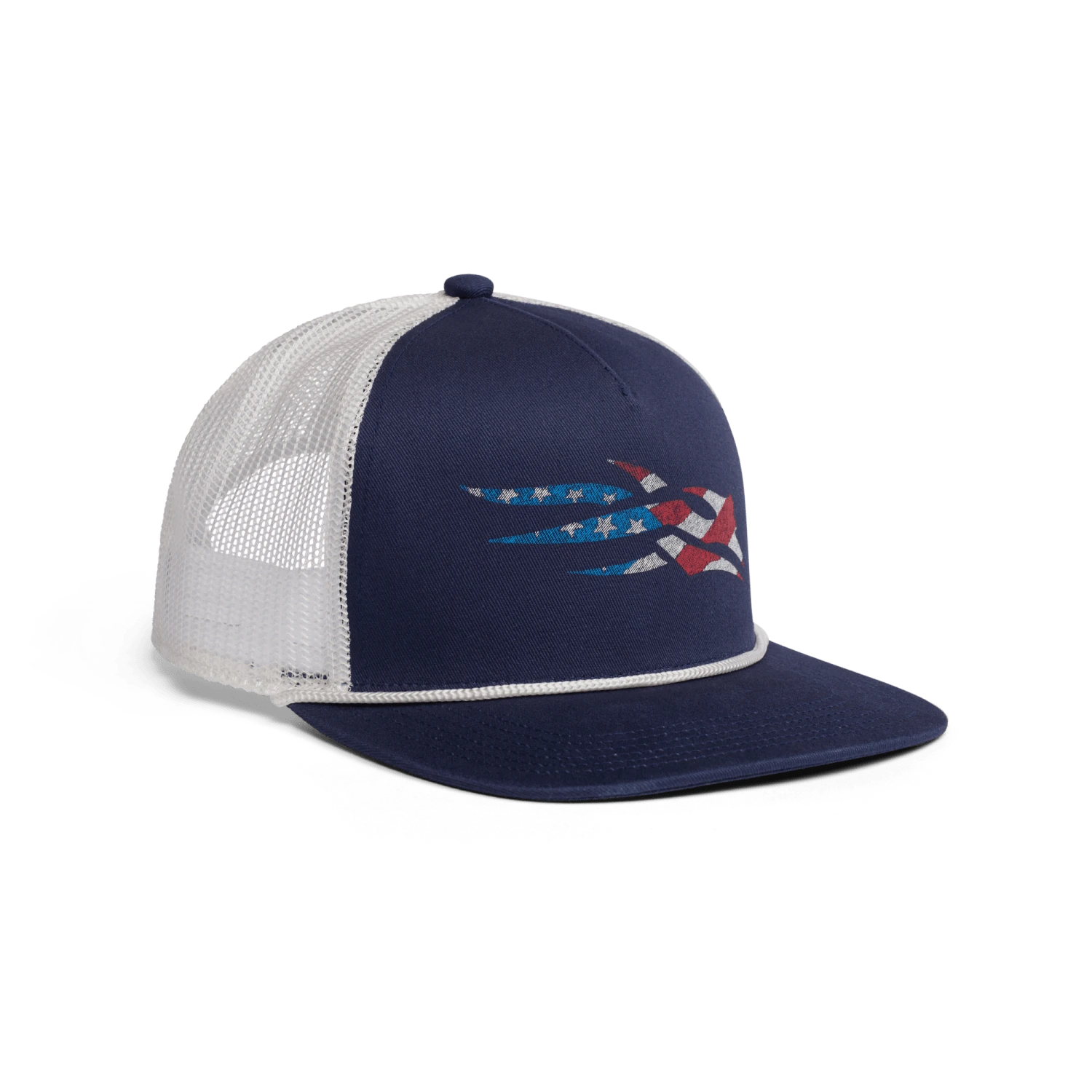 Кепка SITKA Icon Flag II Hi Pro Trucker, цвет: Eclipse — фото 1