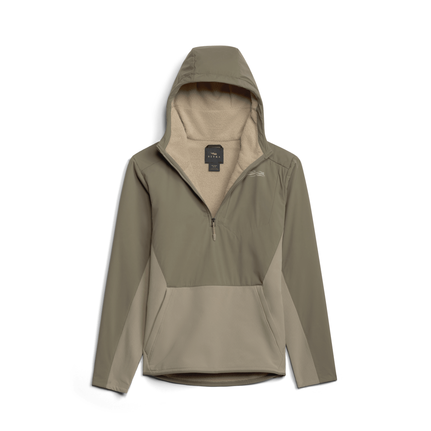 Мужское худи SITKA Alpha Windstopper, цвет: Коричневый — фото 3