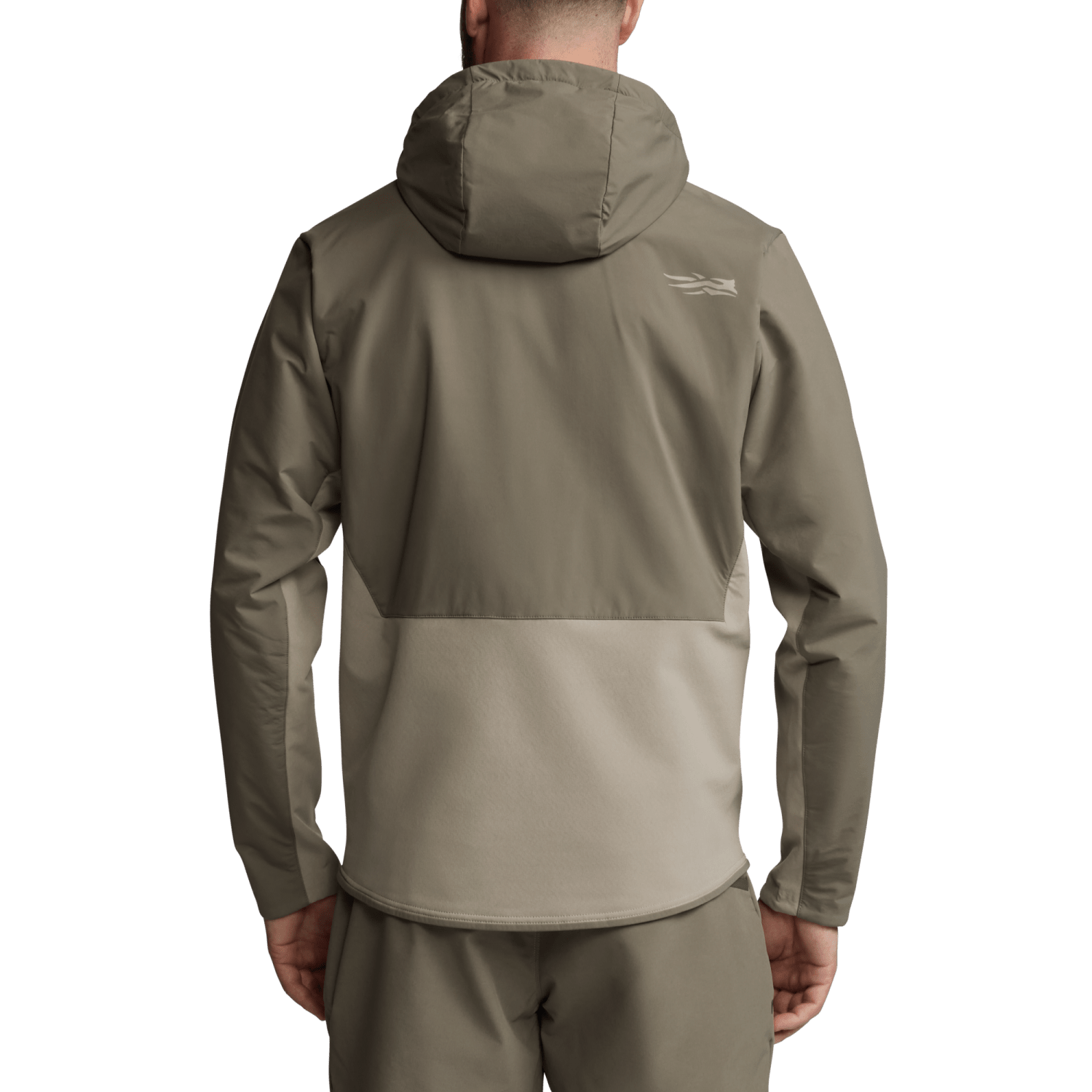 Мужское худи SITKA Alpha Windstopper, цвет: Коричневый — фото 6