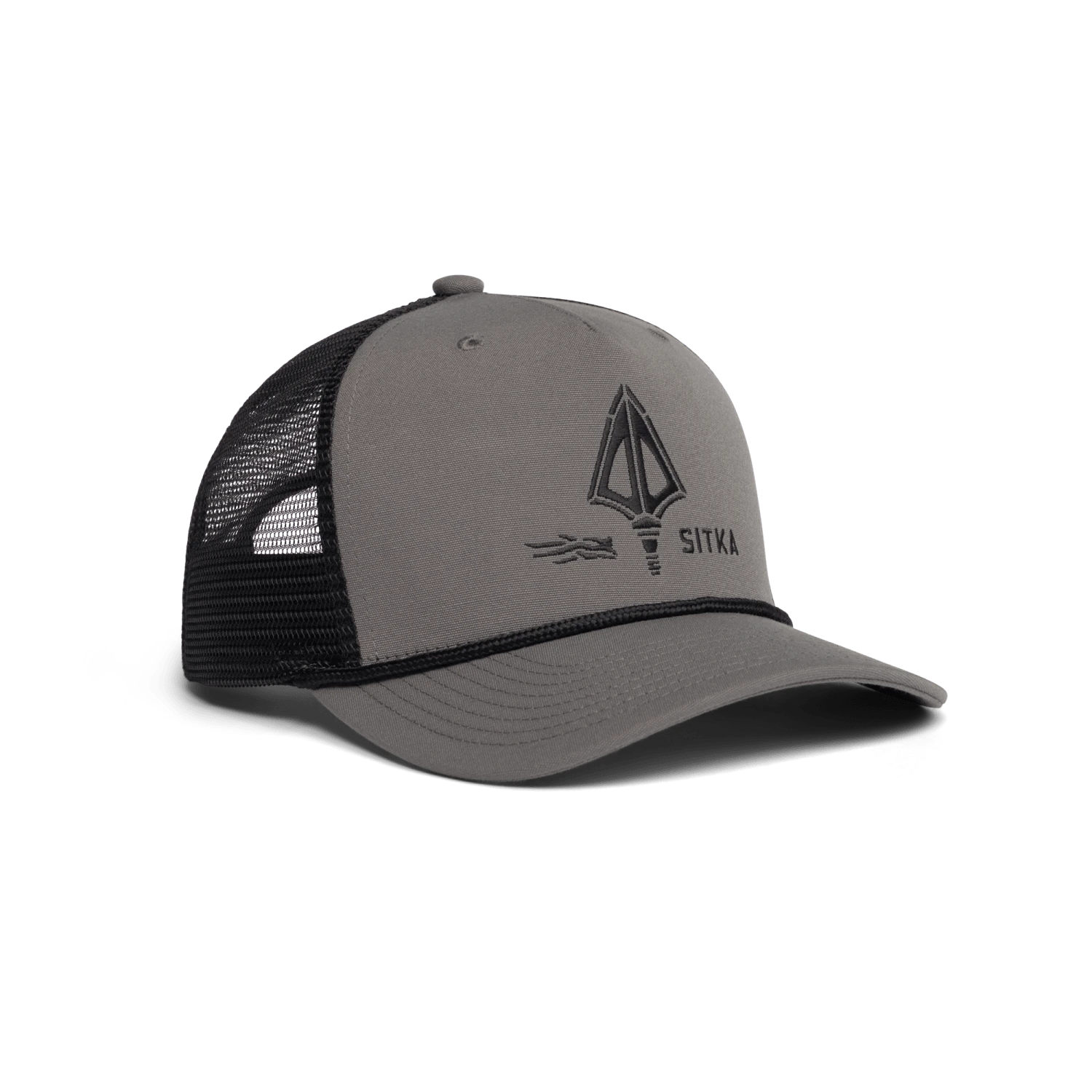 Кепка SITKA Broadhead Retro 5 Panel Trucker, цвет: Металлический серый — фото 1