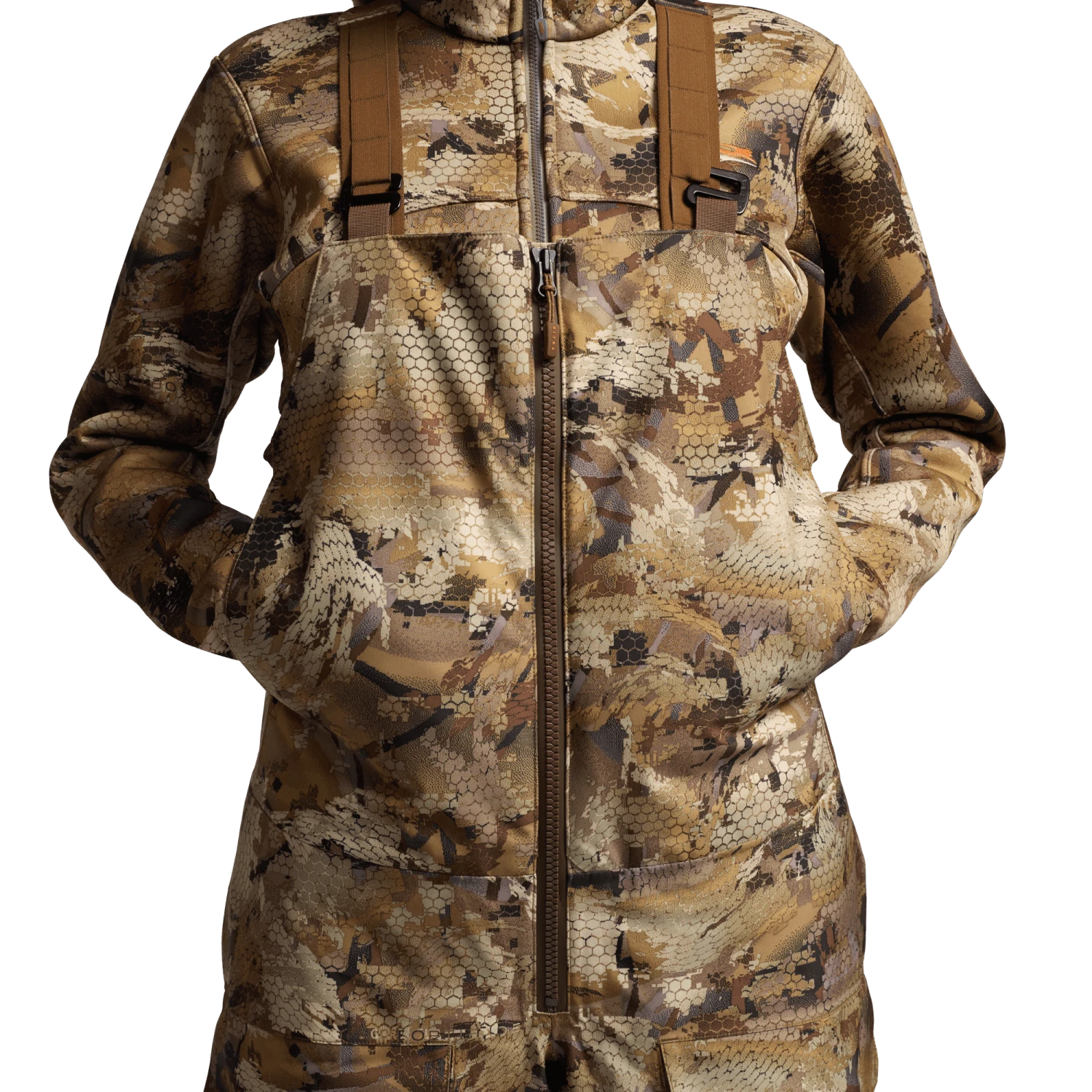 Женские брюки SITKA Ws Hudson Bib, цвет: Optifade Waterfowl Marsh — фото 8