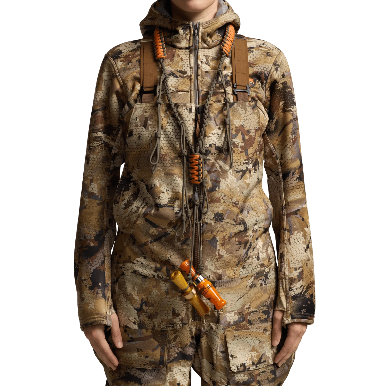 Женские брюки SITKA Ws Hudson Bib, цвет: Optifade Waterfowl Marsh — фото 5