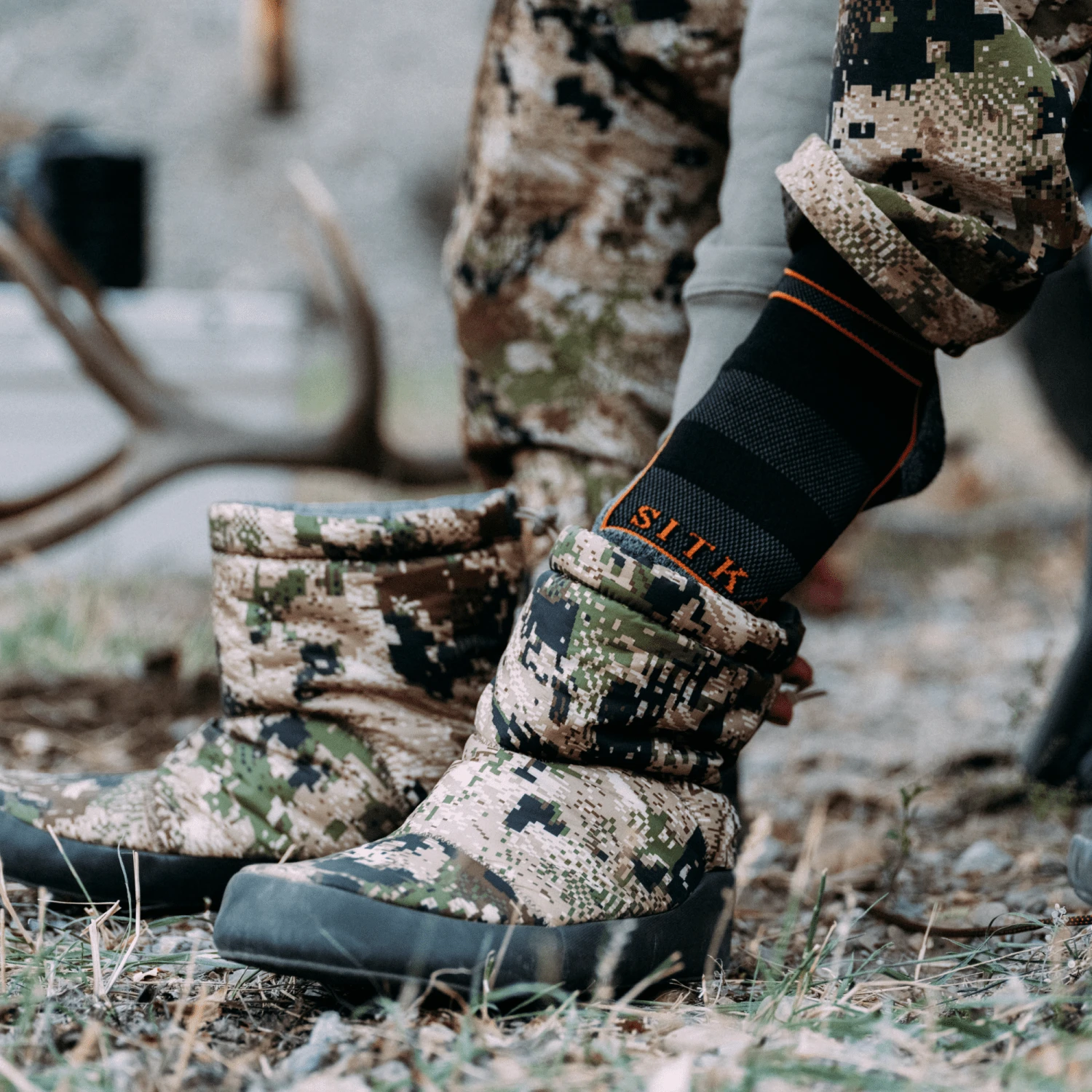 Ботинки SITKA Altitude Bootie, цвет: Металлический серый — фото 11